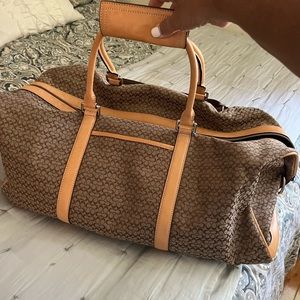 beautiful coach duffel